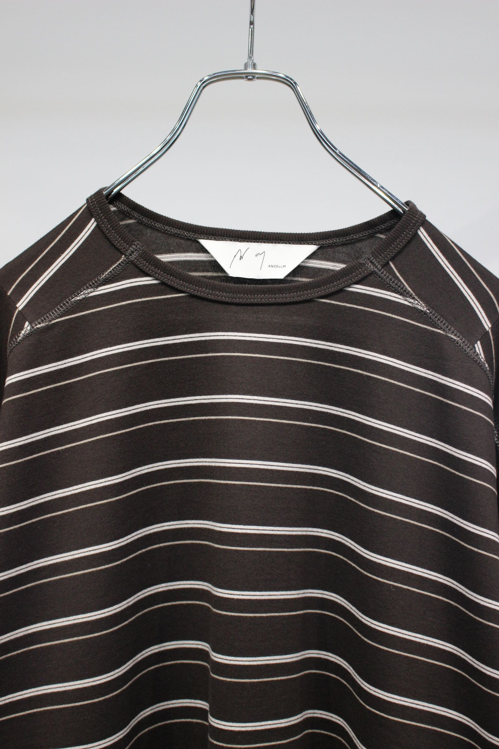 BORDER LS T-SHIRT | BLACK | カットソー