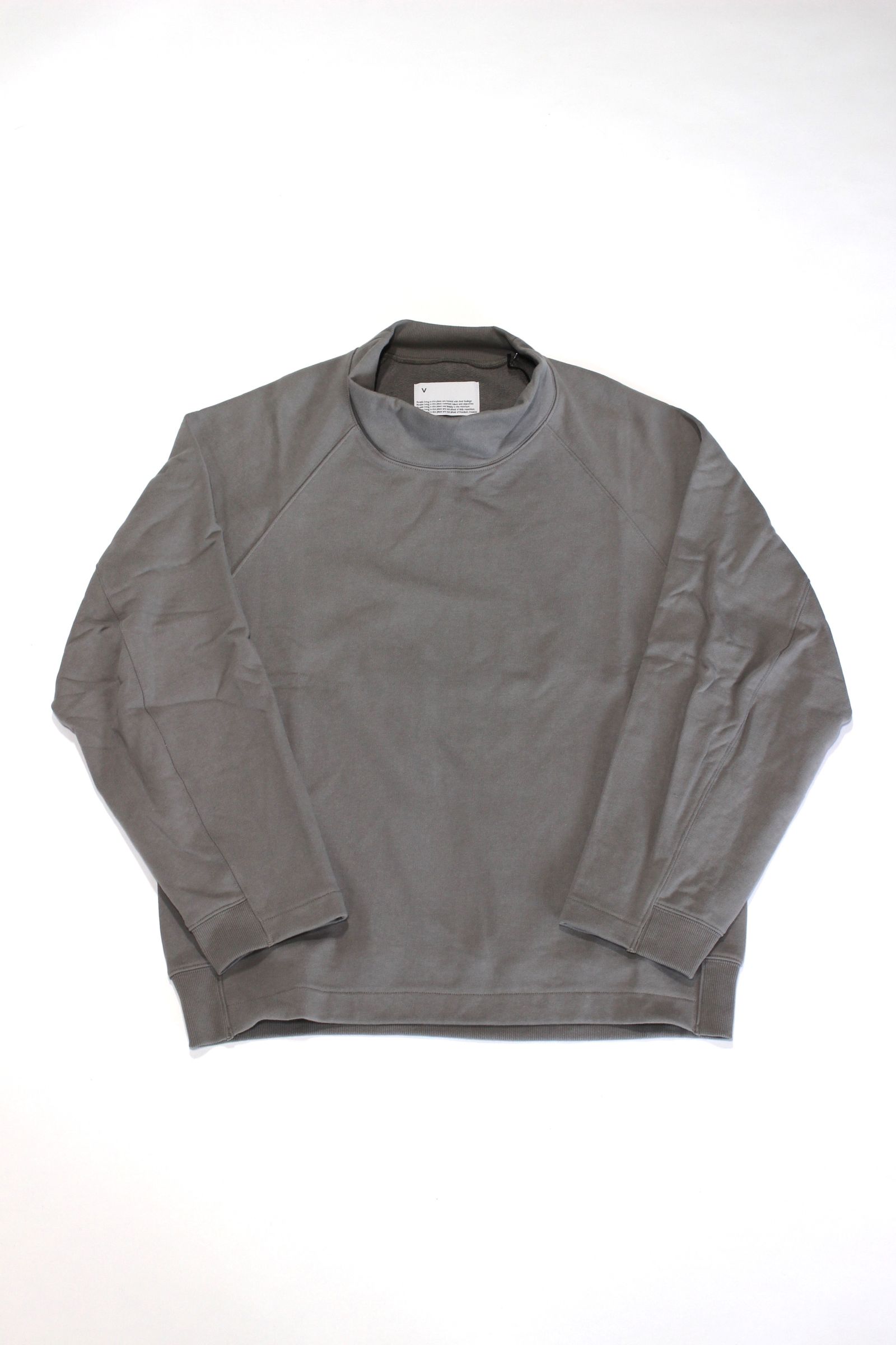 Pile Shape Knitted Sweat (Hi-neck)/ハイネックスウェット
