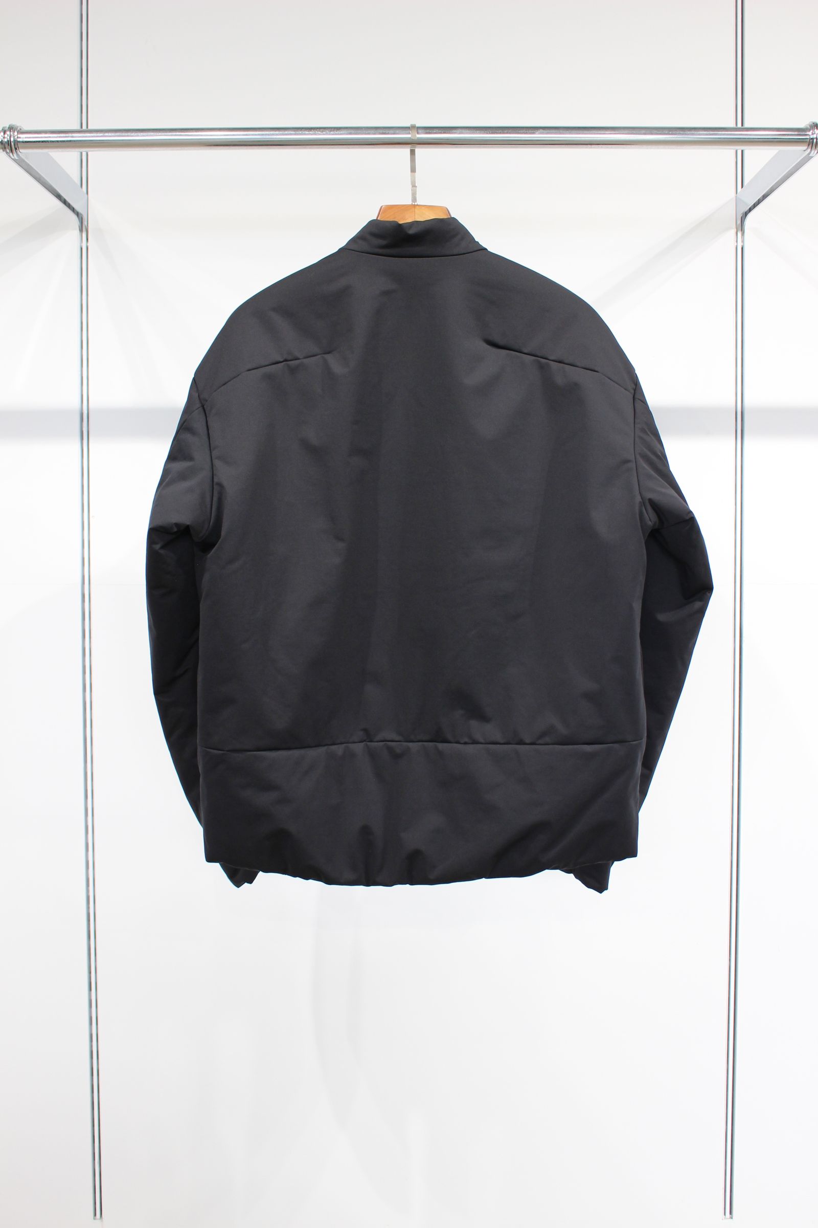 CURLY - REVERSIBLE PADDED ZIP-UP BLOUSON/BLACK-MOCHA | NapsNote