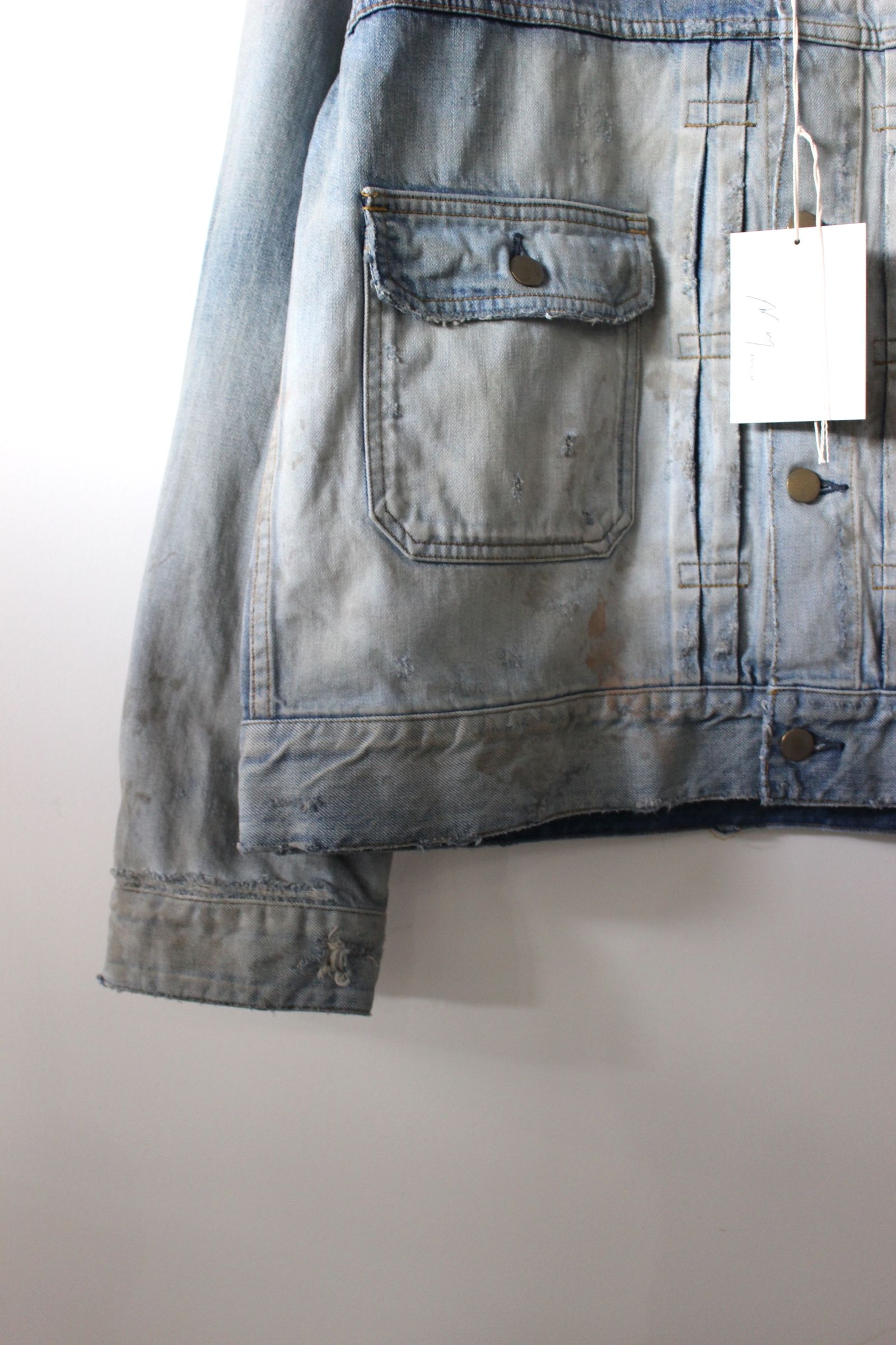 DAMEGE DENIM JACKET type-2/INDIGO