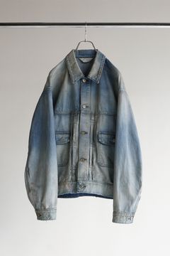 DAMEGE DENIM JACKET type-2/INDIGO