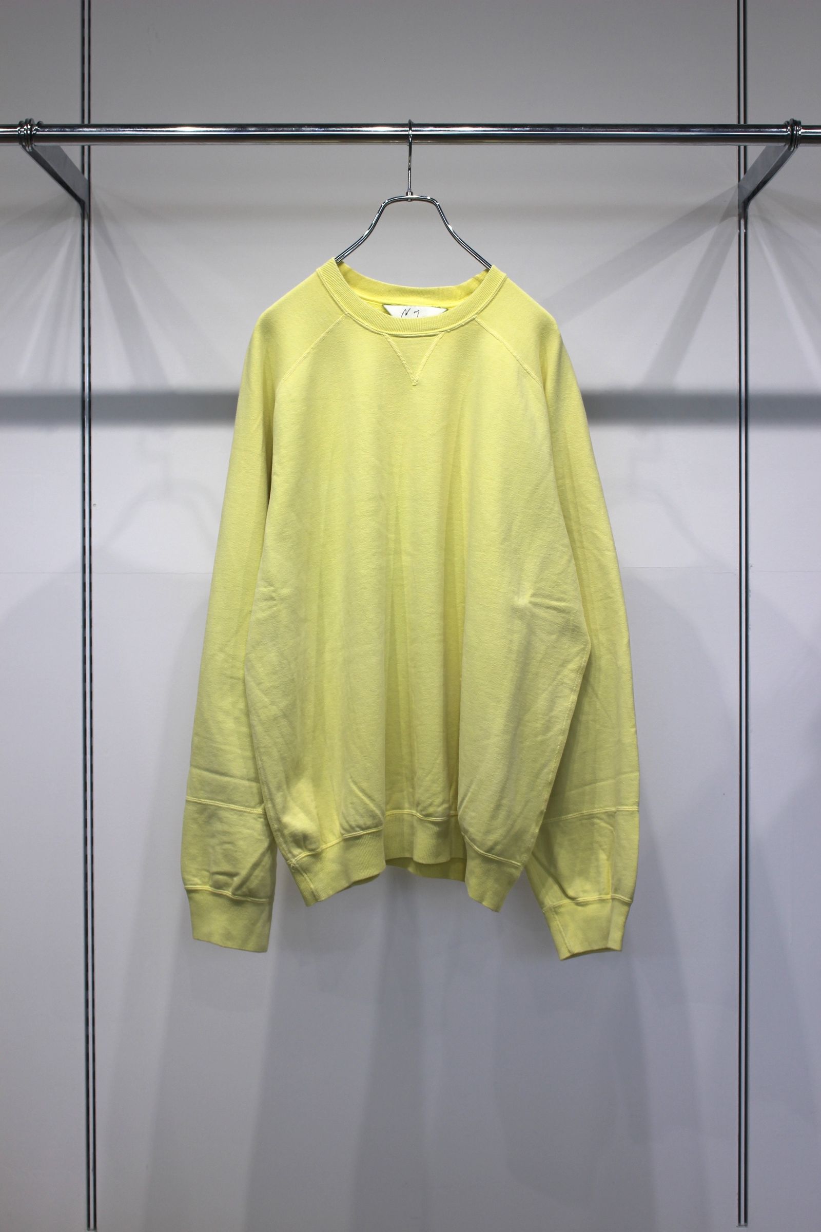 FLEECE-LINED SWEAT SHIRT | YELLOW | スウェット