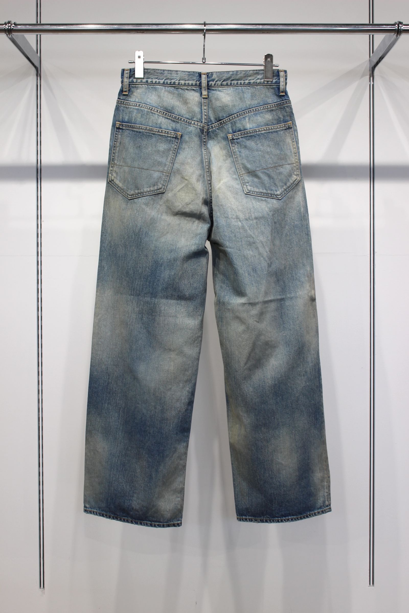 #08 MIDDLE STRAIGHT 5P DENIM PANTS | INDIGO | デニムパンツ
