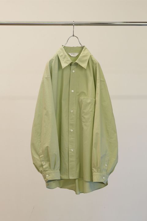 SHRINK OVER SHIRT | GRAYMINT | シャツ