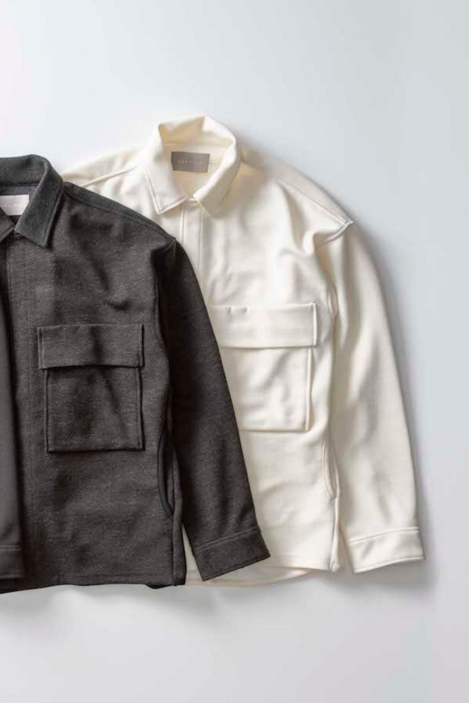 THERMO TWILL CPO SHIRT/WHITE