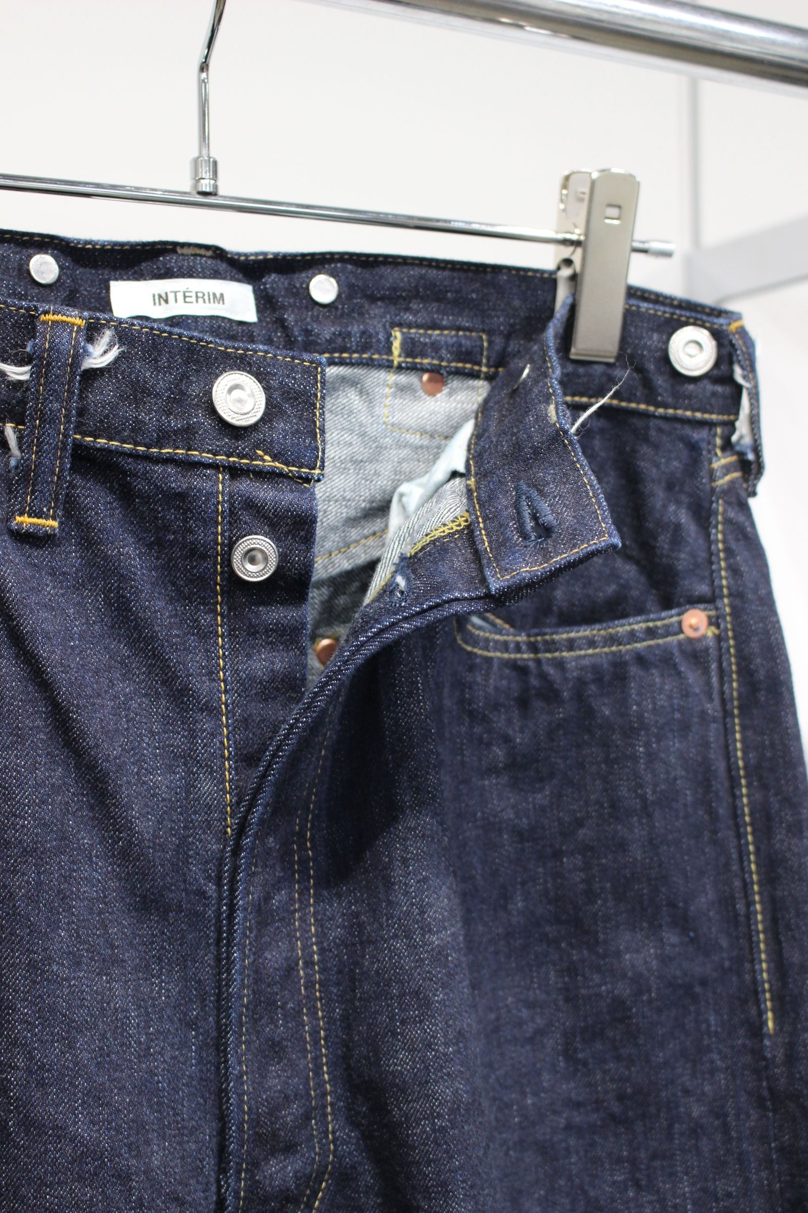NATURAL INDIGO SHUTTLE DENIM SINGLE NEEDLE 201 No2 JEANS | NAVY | デニムパンツ