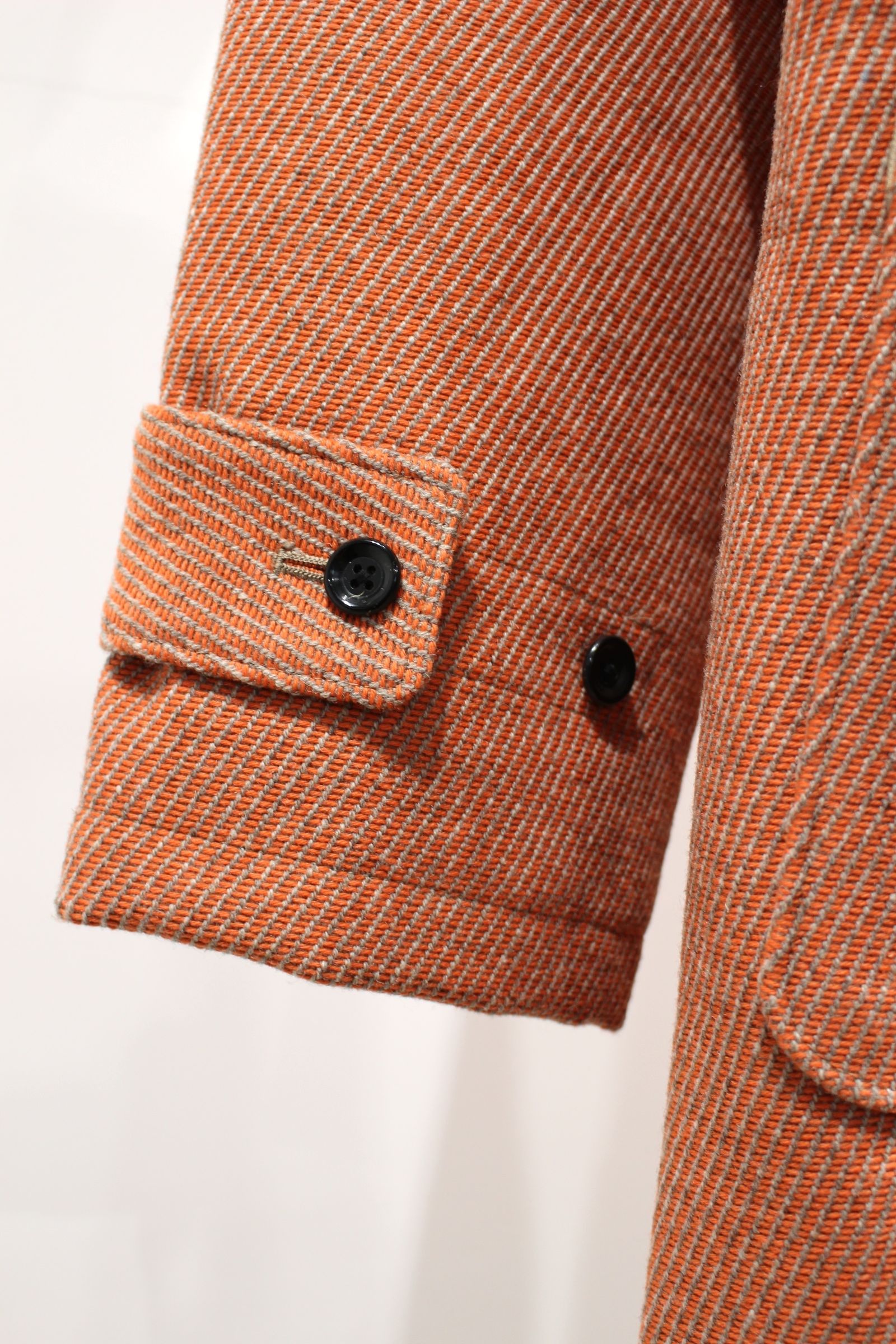 HYPER BIG CASHMERE HEAVY ROYAL NAVY DUFFEL COAT | ORANGE | ダッフルコート