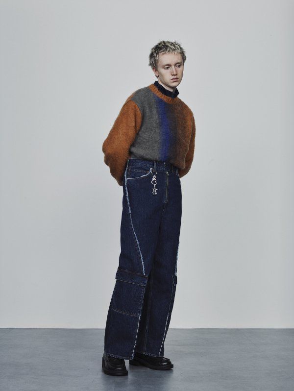 SWITCHING CARGO DENIM PANTS | INDIGO | デニム