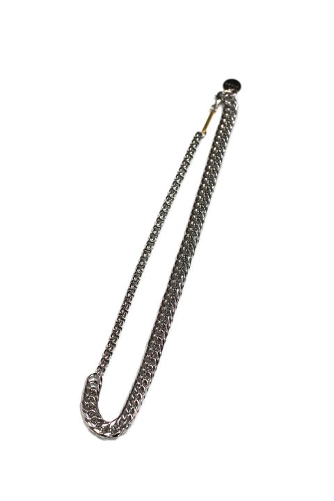 SWITCHING WIDE CHAIN NECKLACE/ネックレス