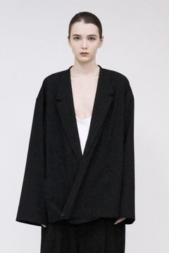 Clear Twill Cardigan/ジャケットカーディガン