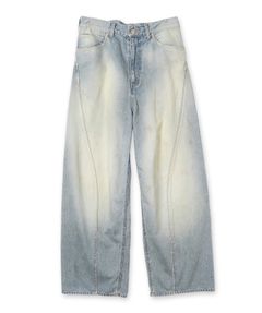 USED LOOSE FIT JEANS/INDIGO