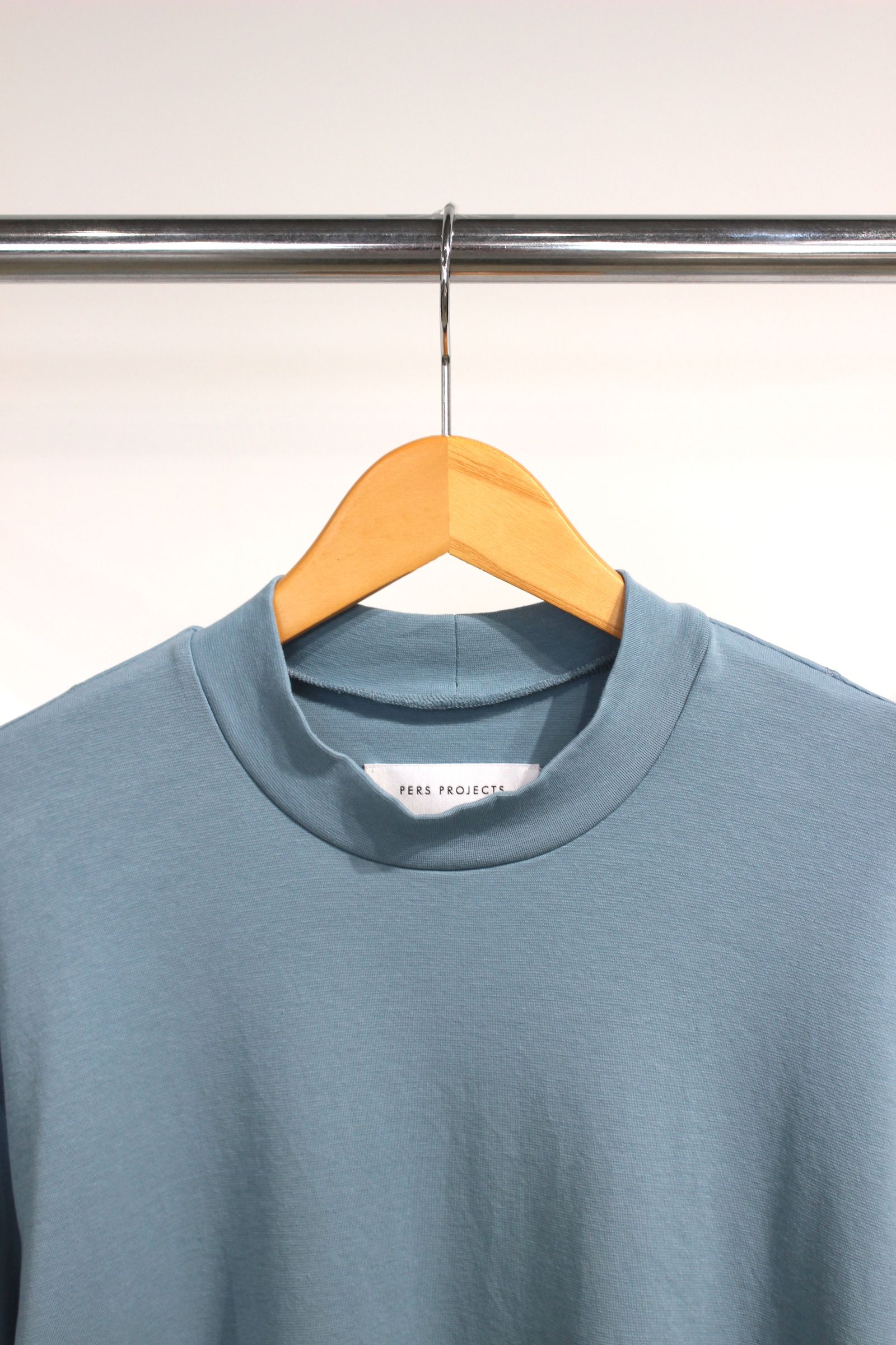 VICTOR L/S MOC TEE/モックネックカットソー