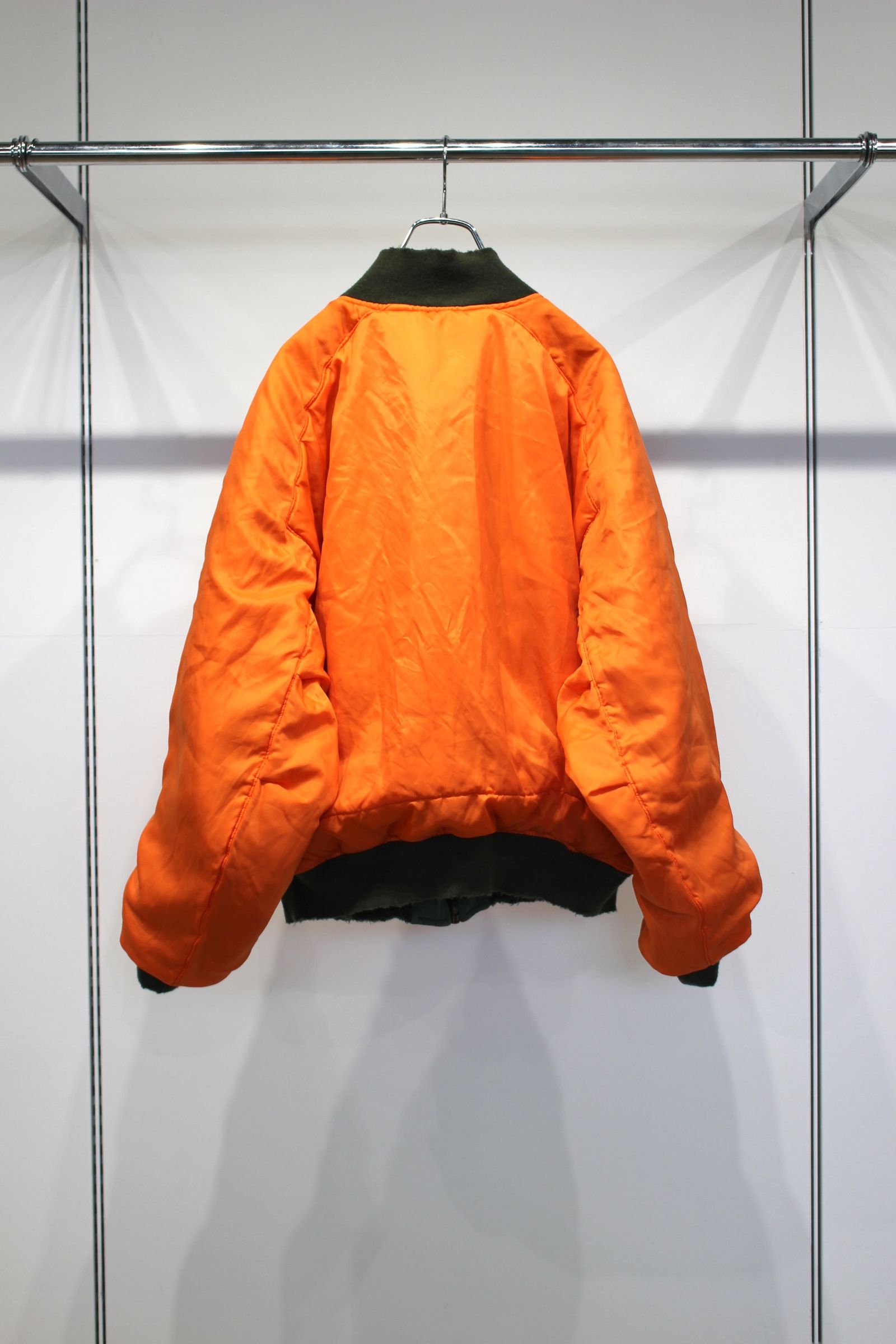 AGING BOMBER JACKET | KHAKI | ボンバージャケット