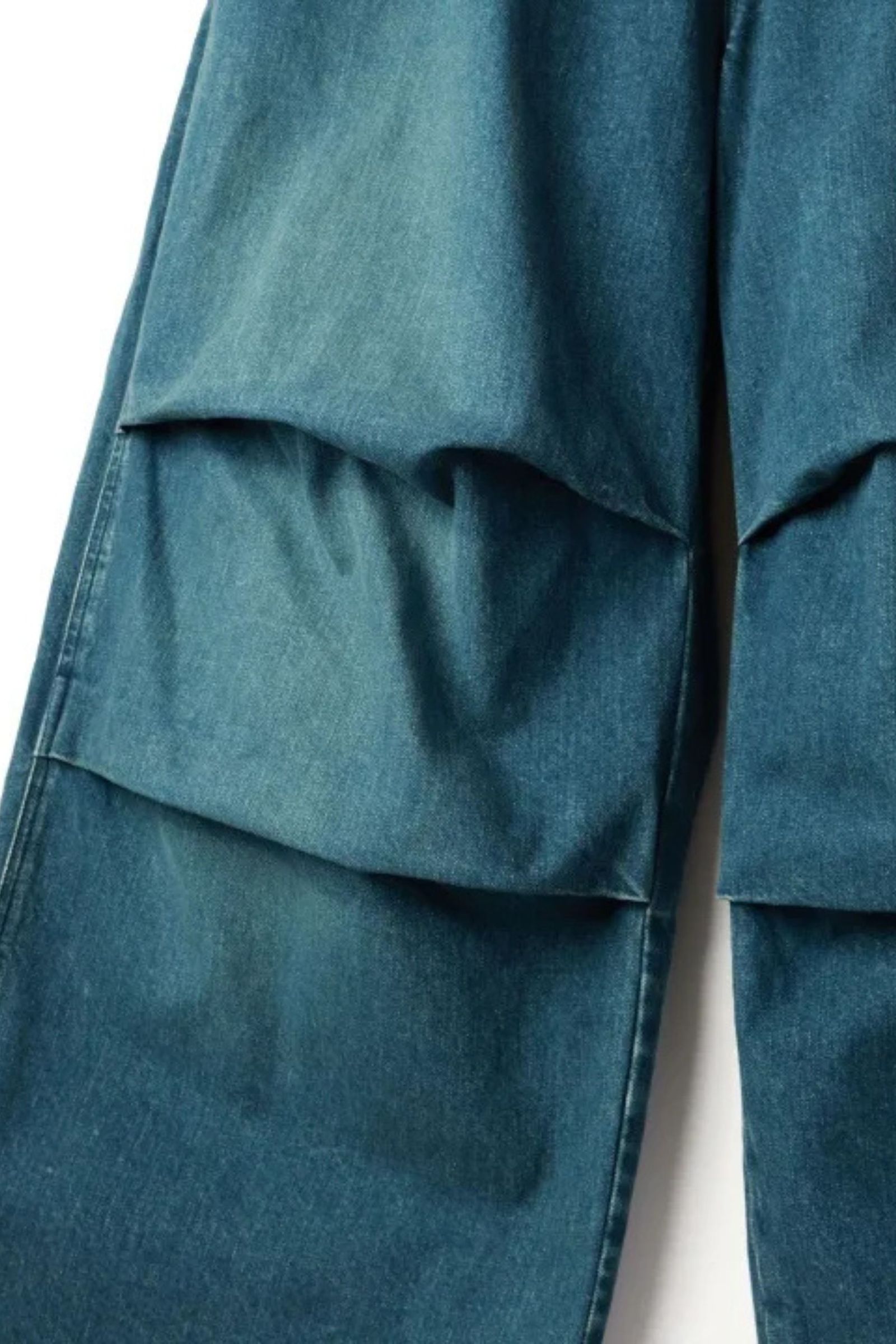 [ラスト1点] PARACHUTE DENIM PANTS | INDIGO | デニム
