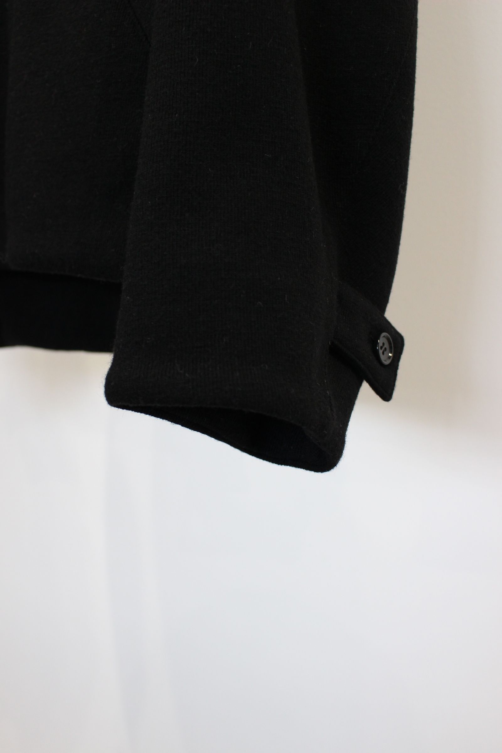 my beautiful landlet - RECYCLED MELANGE WOOL KNIT ZIP BLOUSON