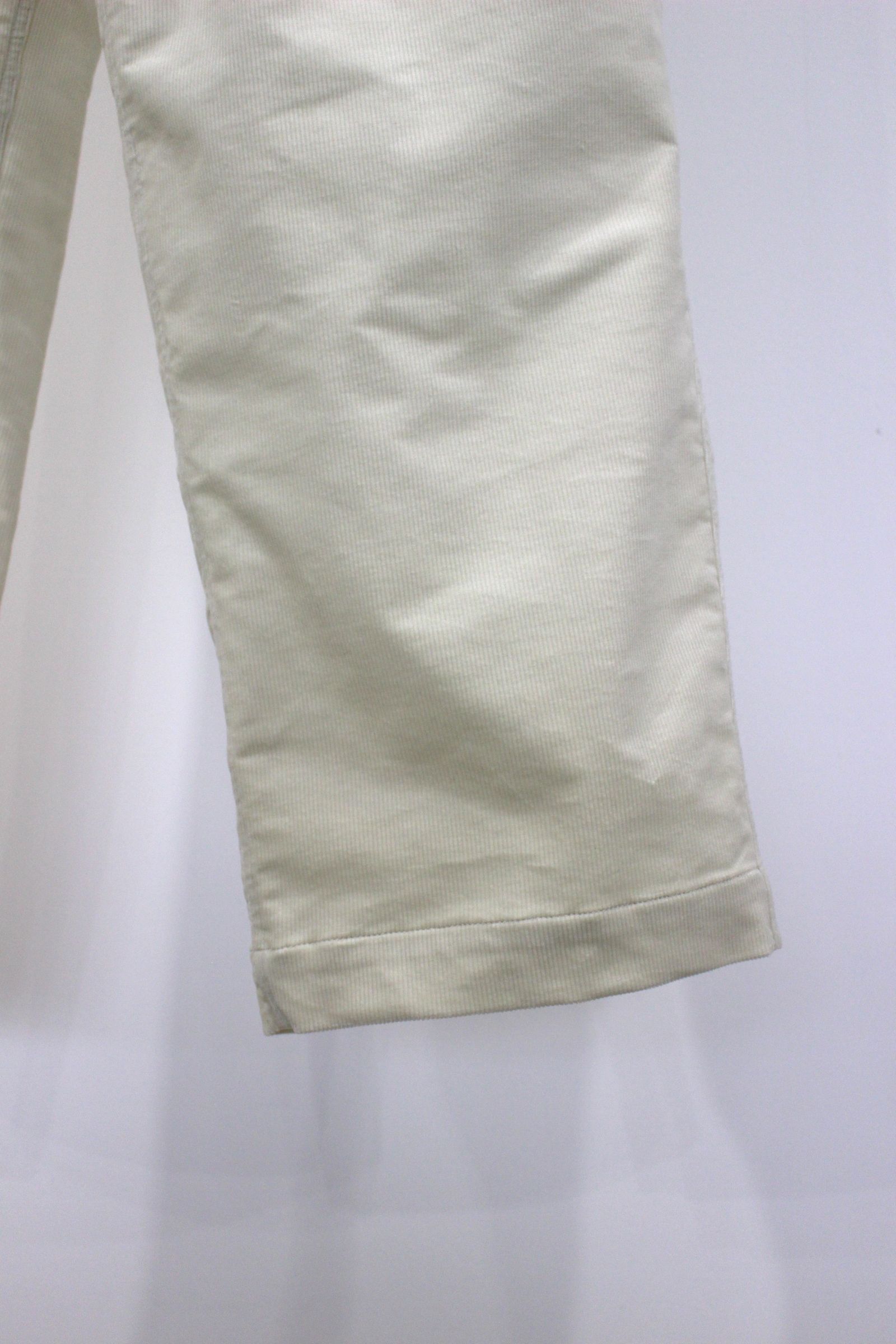 DEVIN Cords Ez Trousers | IVORY | パンツ