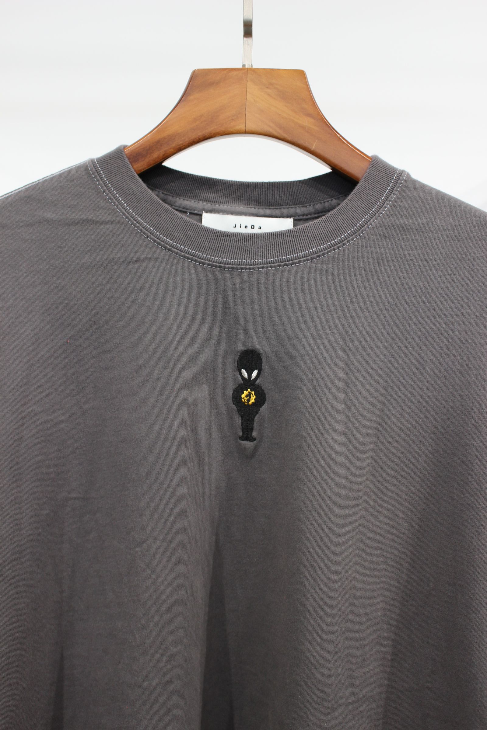 ALIEN PIGMENT OVER SIZE L/S | BLACK | カットソー