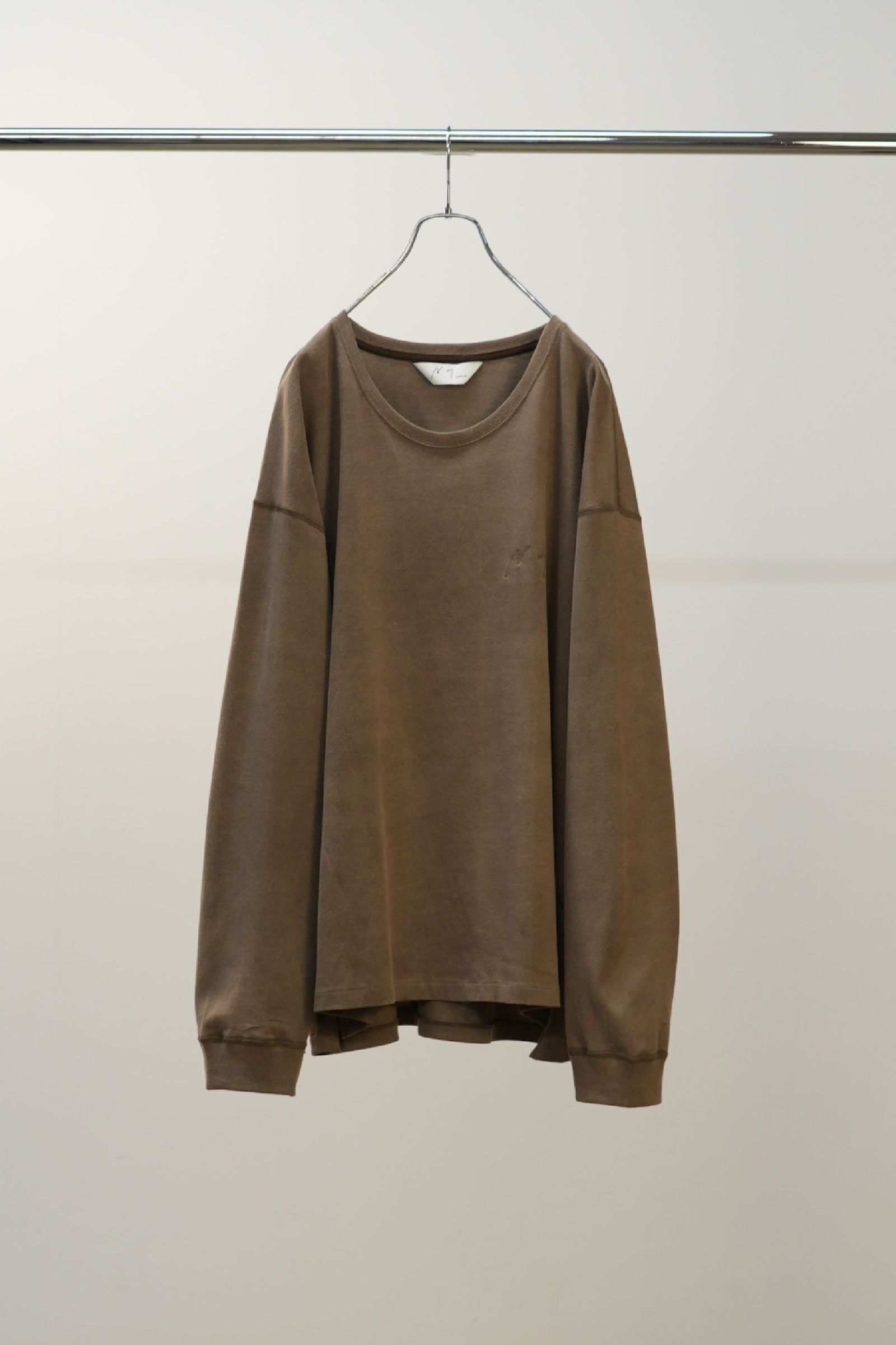 UNEVENNESS type-U LS T-SHIRT | BROWN | カットソー
