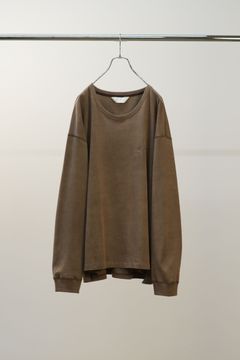 UNEVENNESS type-U LS T-SHIRT | BROWN | カットソー