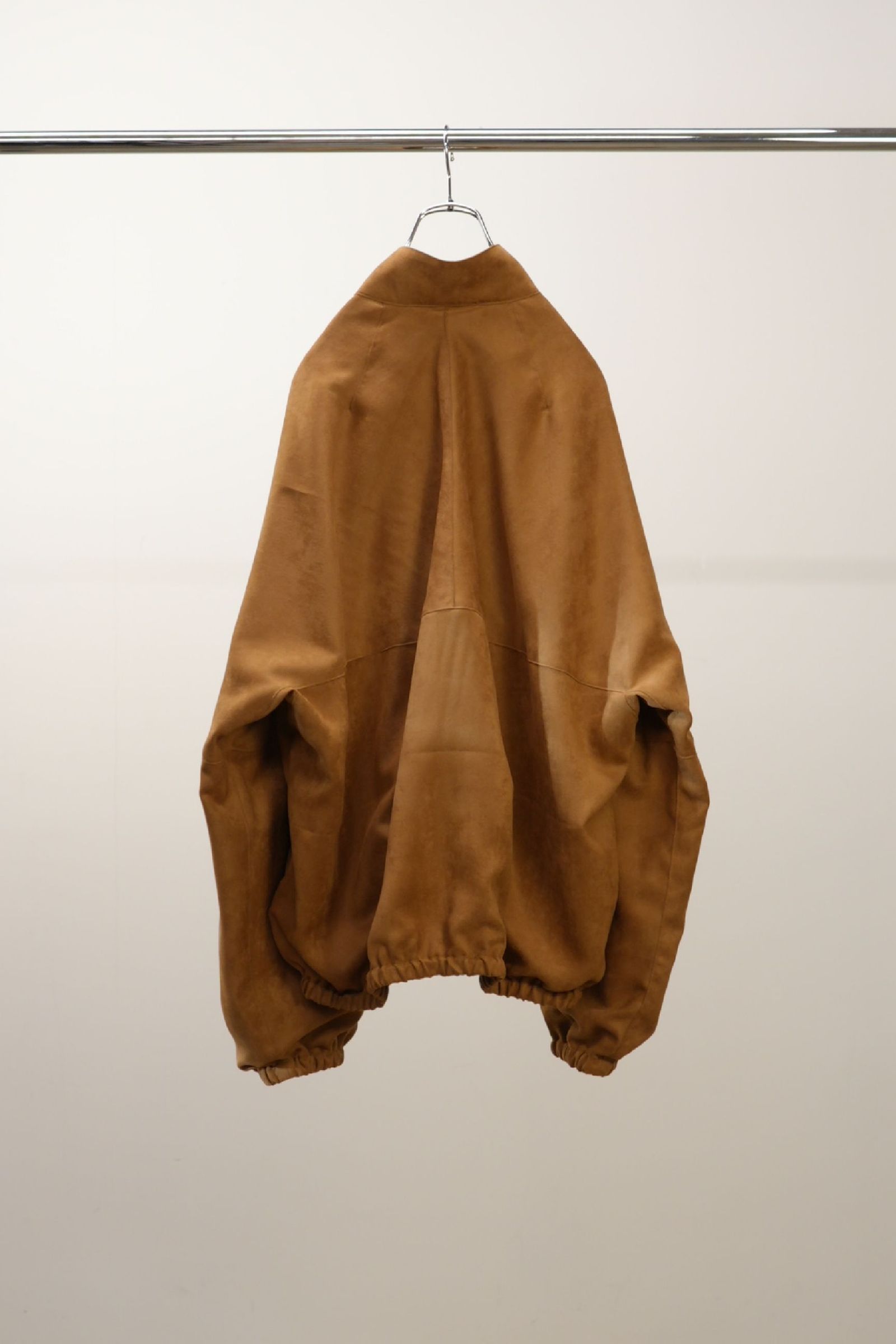 VEAGAN SUEDE KIMONO BLOUSON | BROWN | ライトアウター
