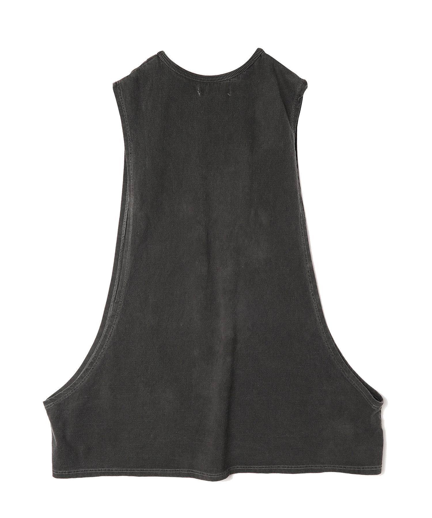 PIGMENT OVERSIZED VEST | BLACK | ベスト