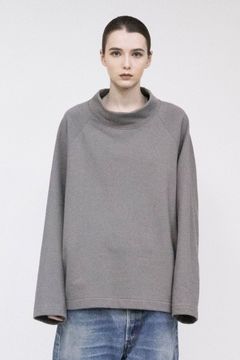 Pile Shape Knitted Sweat (Hi-neck)/ハイネックスウェット