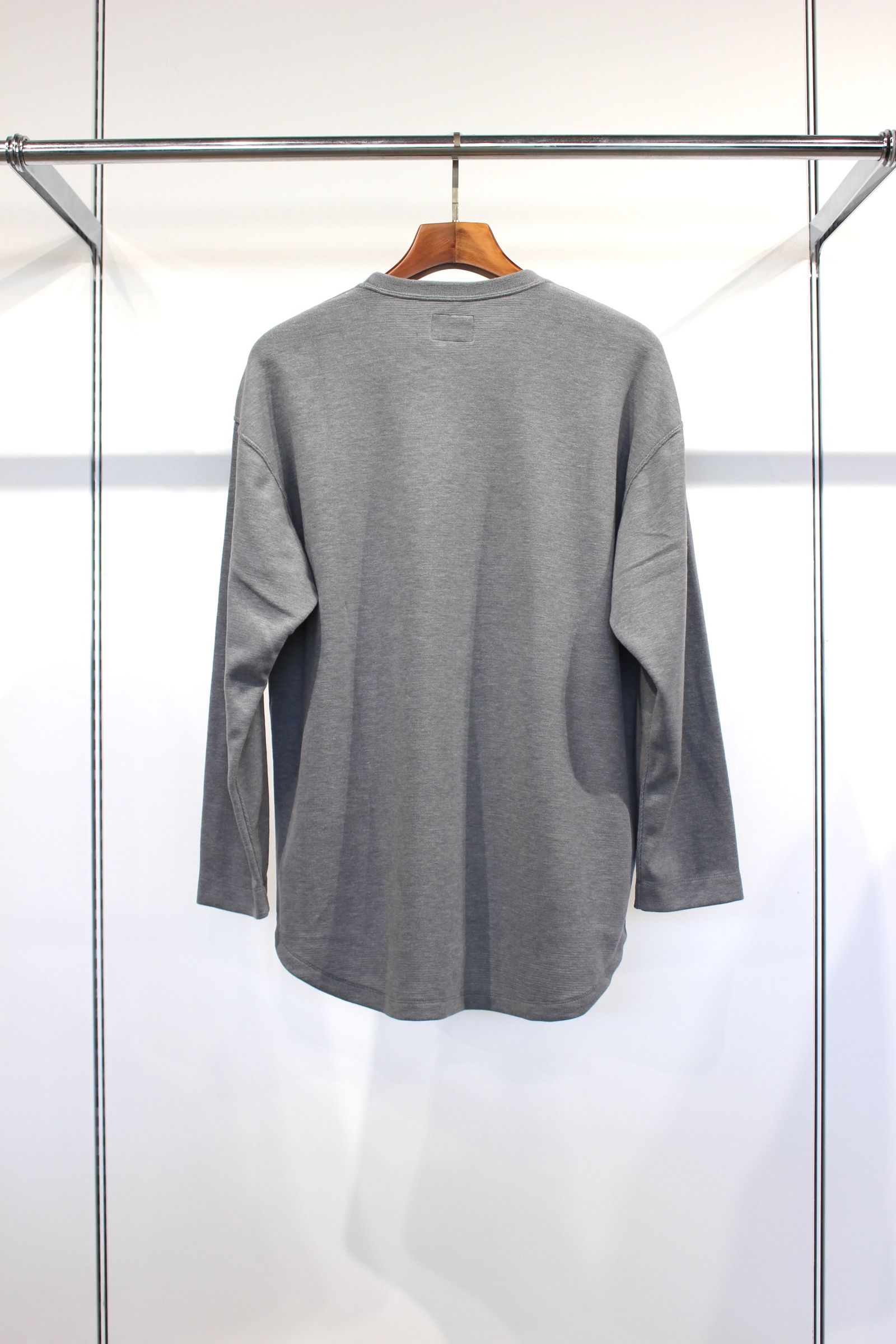 PREMIEREWARM L/S TEE (crew-neck) | M.GRAY | カットソー