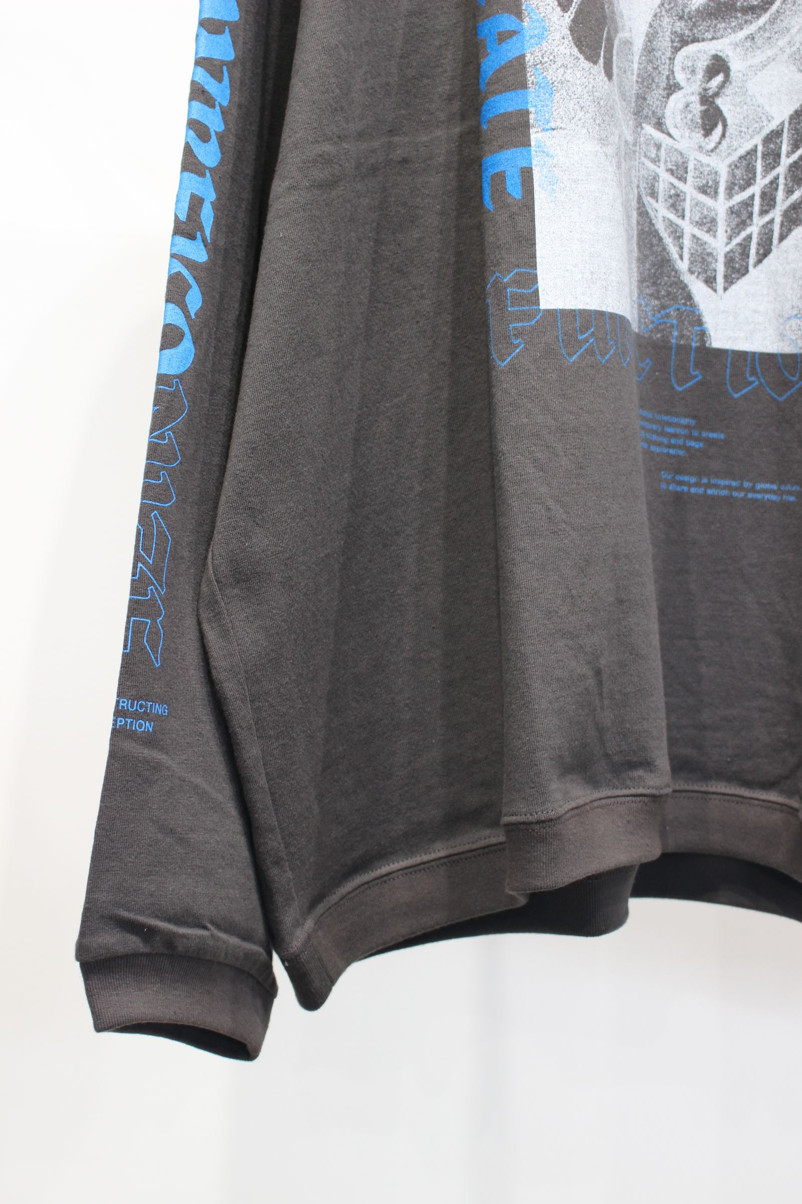 RE AIKAWA LONG SLEEVE TYPE-A | Charcoal | カットソー