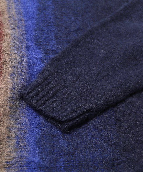GRADATION KNIT/ニット/ネイビー