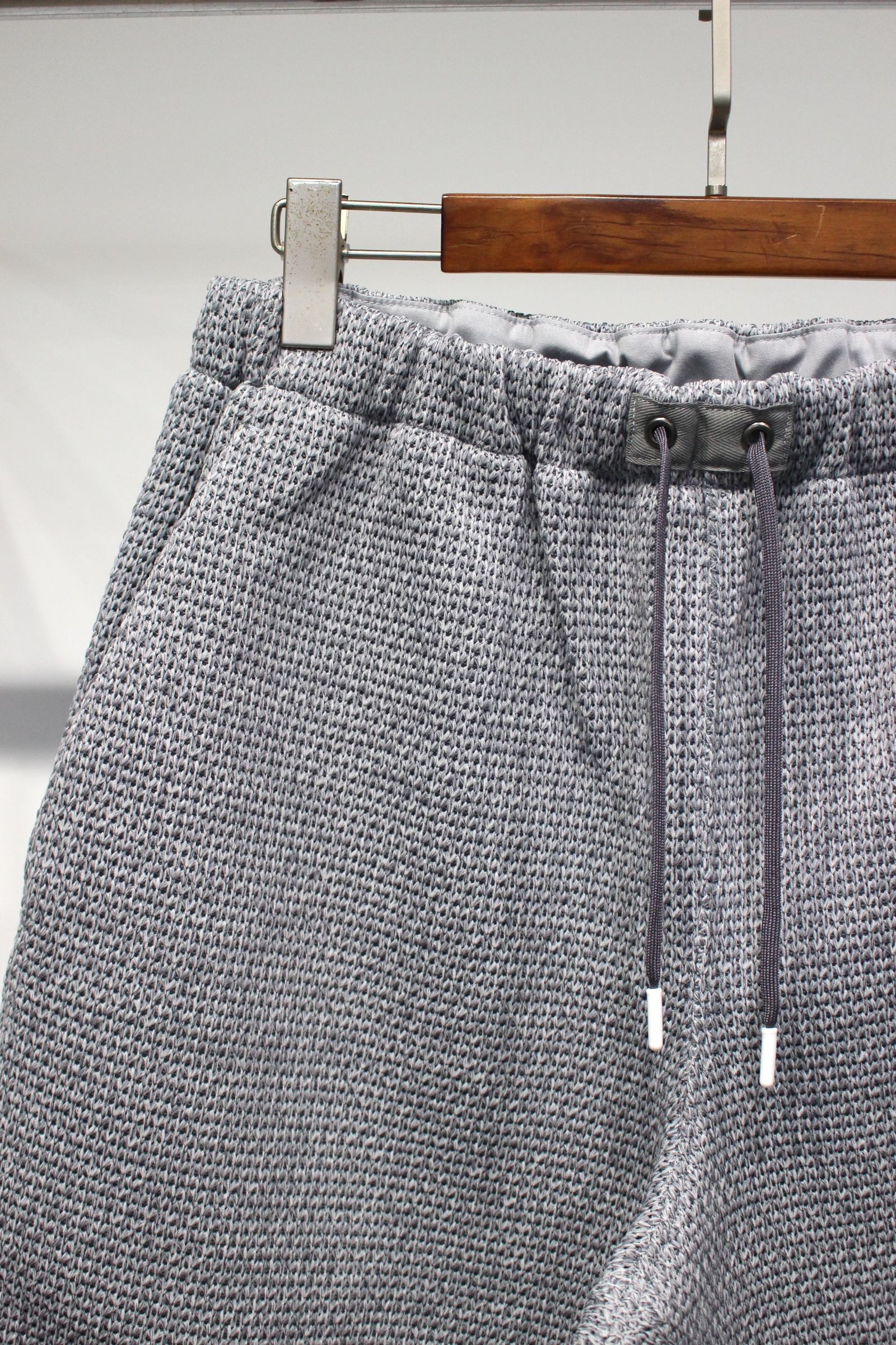 HONEYCOMB KNIT SHORTS | M.GRAY | ショートパンツ