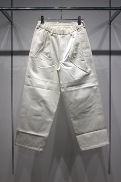 FULLER CHINO CROSS BOLD FIT PANTS | WHITE | ワイドパンツ