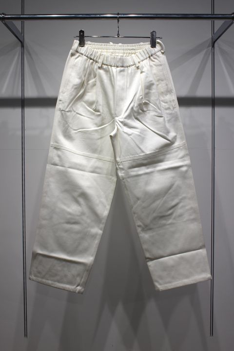 FULLER CHINO CROSS BOLD FIT PANTS | WHITE | ワイドパンツ