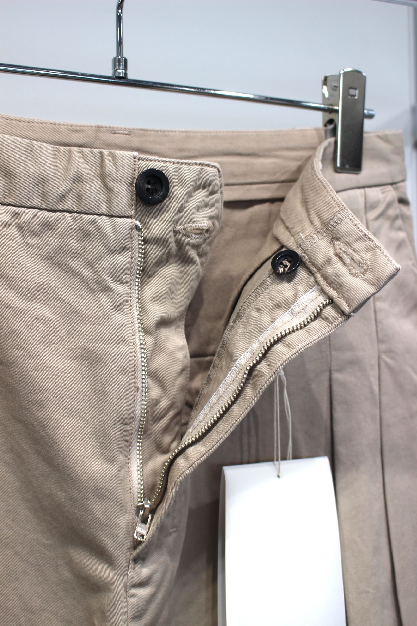 CHINO SLACKS | GRAY | チノスラックス