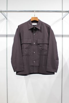 ALBERT R.C L/S SHIRTS/CHARCOAL