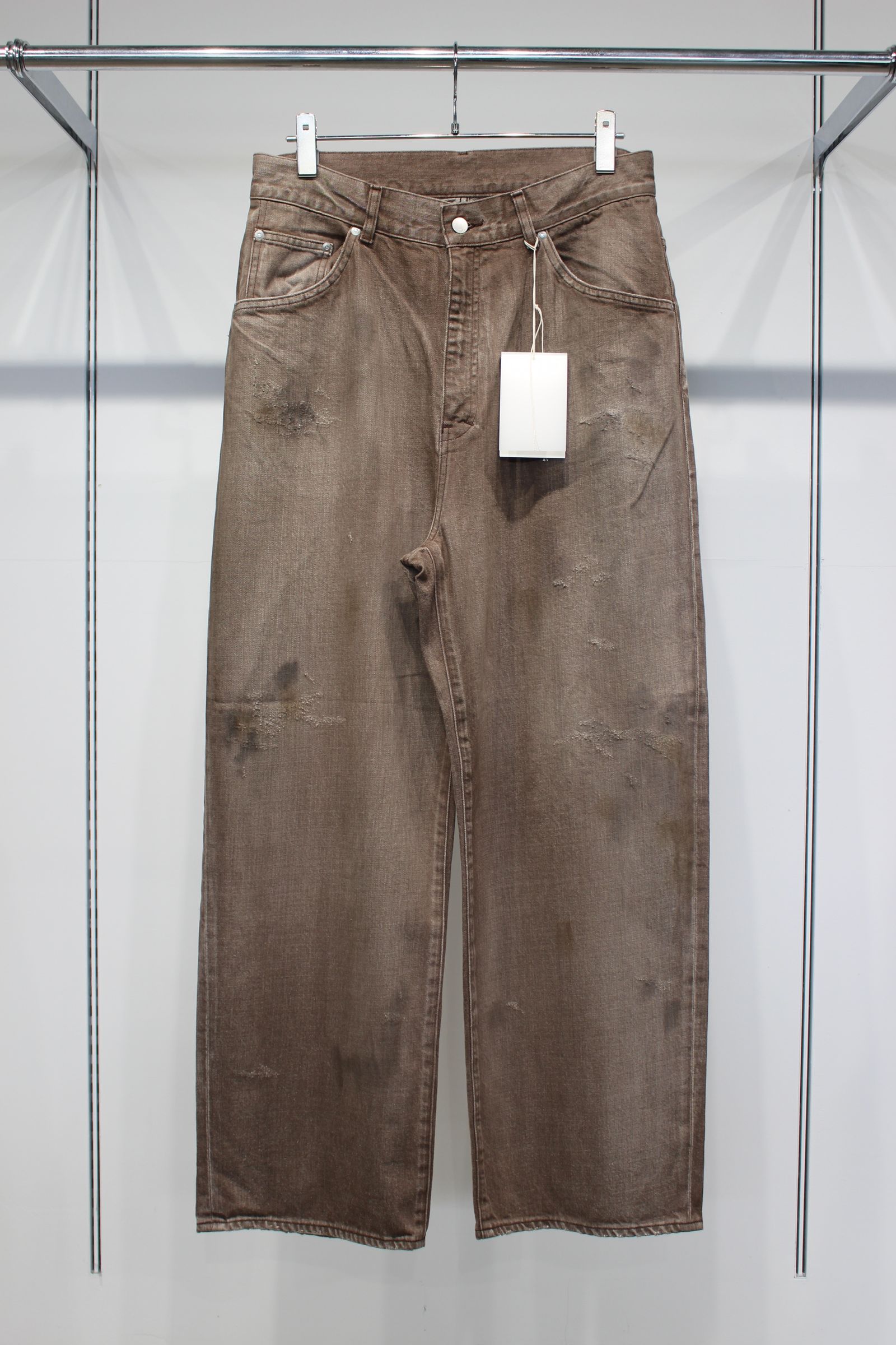 #01 AGING01 | BROWN | デニムパンツ