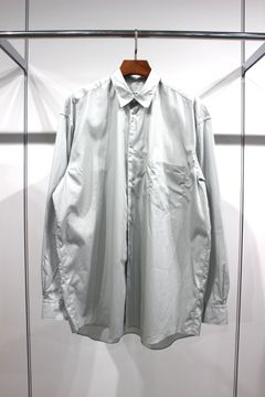 HYPER BIG 200/2 SUPIMA BROAD REGULAR COLLAR SHIRT/L.MINT