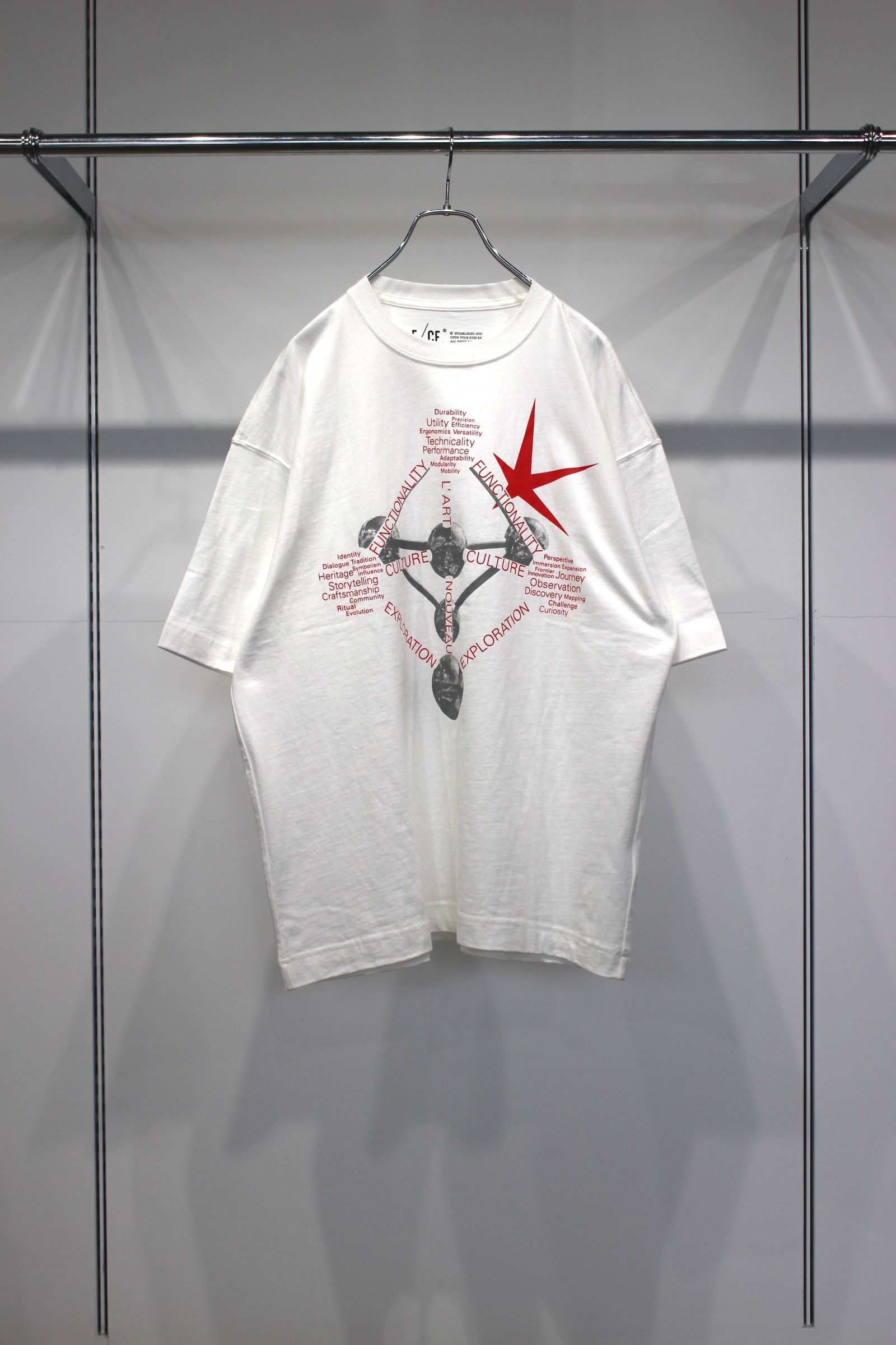 WORDCORE ON ATOMIUM T | White | カットソー