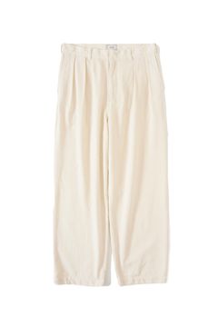 2TUCK DENIM TROUSER/2タックデニム