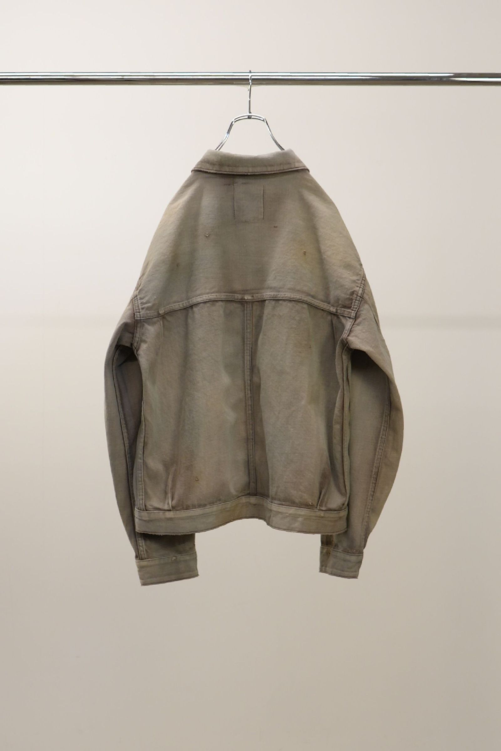 LAYERING COLOR DENIM JACKET | BROWN | デニムジャケット