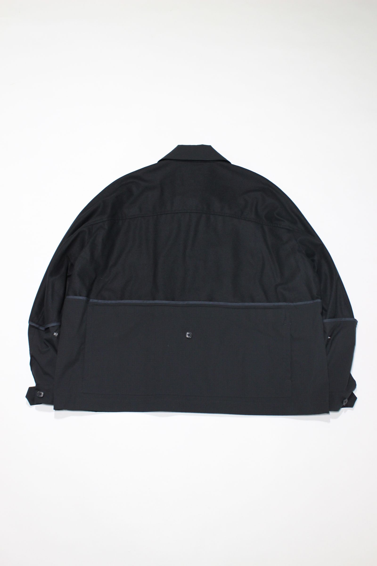 SEPARATION BLOUSON [RIP STOP]/レイヤードジャケット