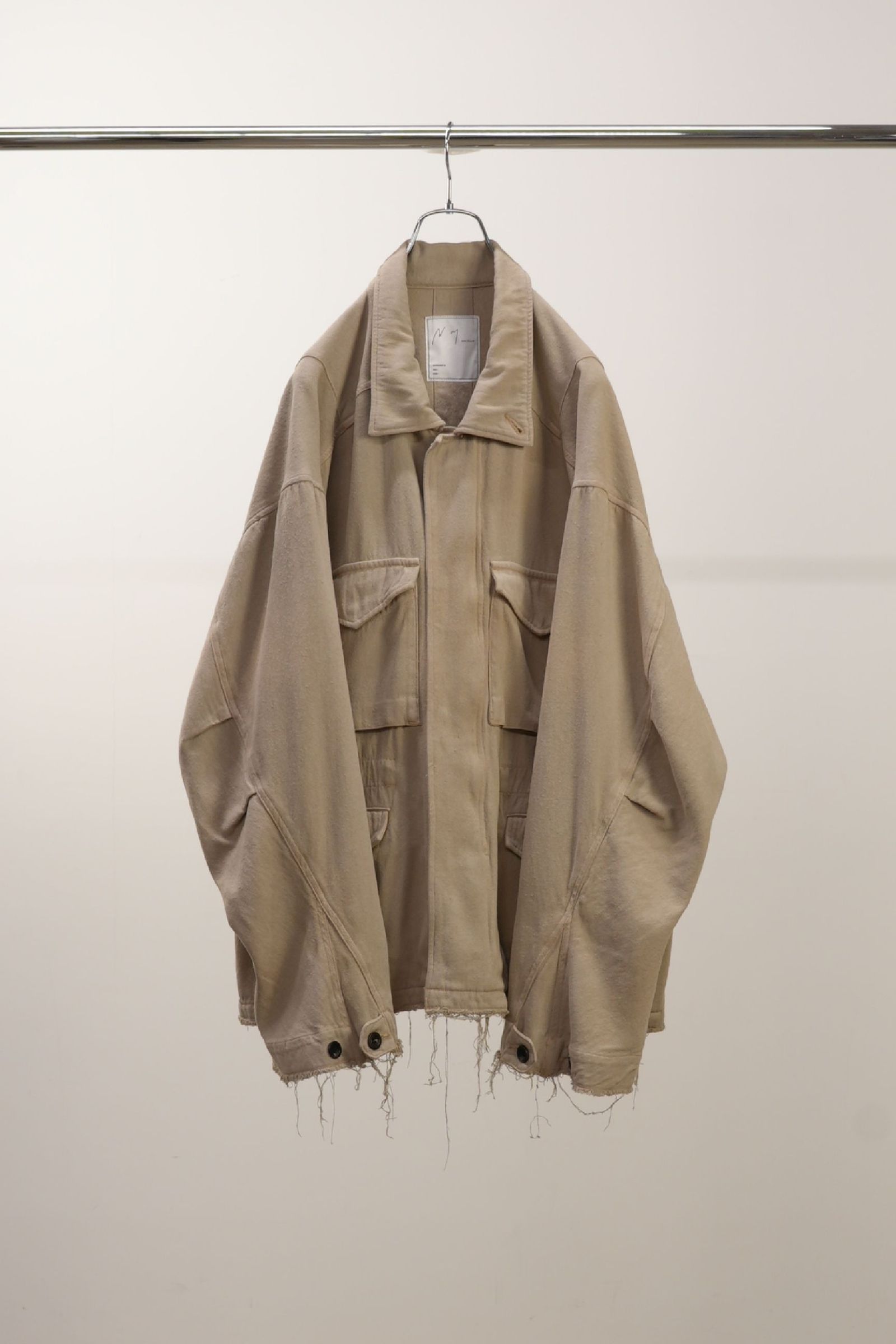 SILK SUEDE FIELD JACKET | SAND | フィールドジャケット