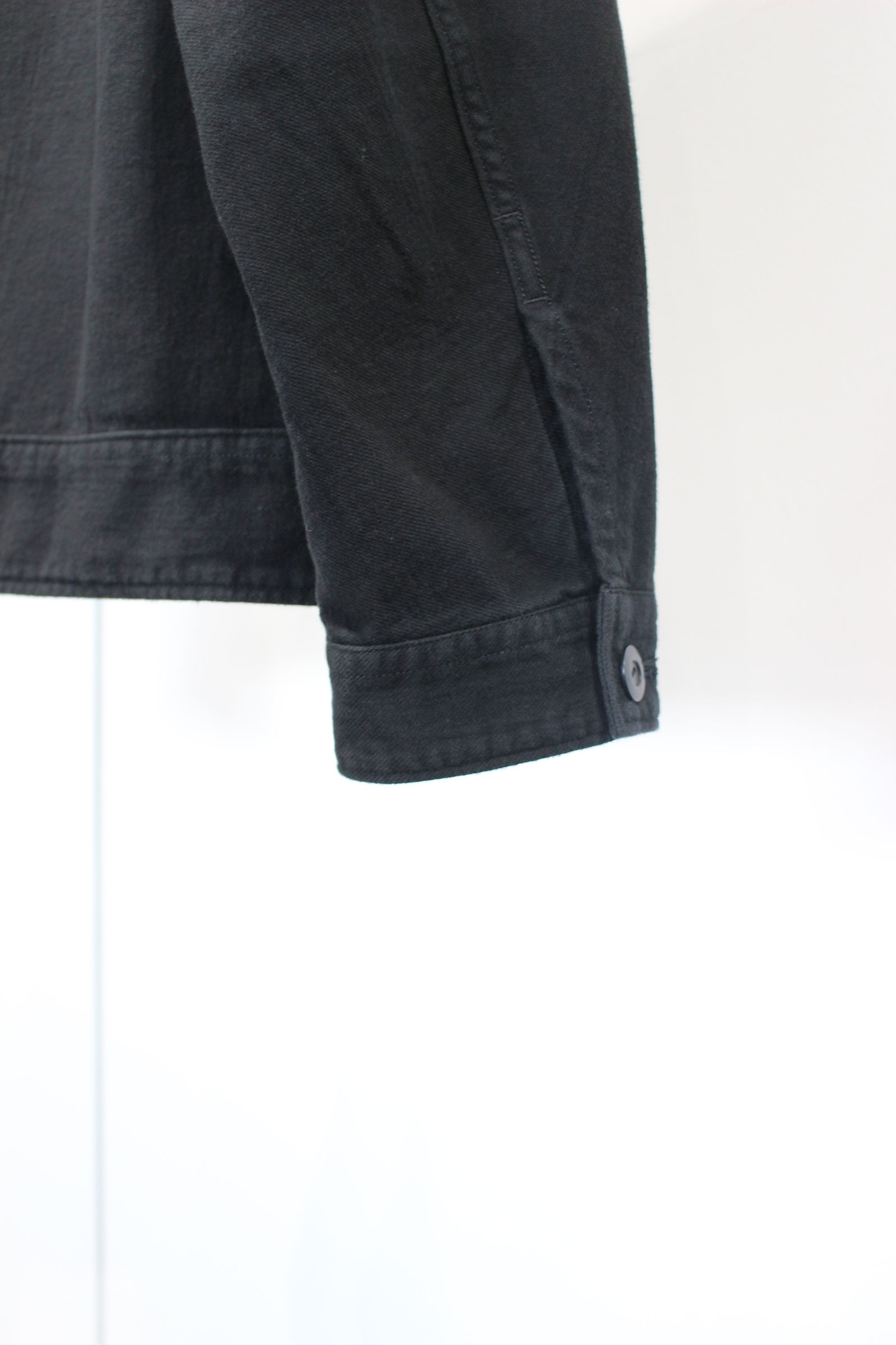 HREINN BLOUSON | BLACK | シャツブルゾン
