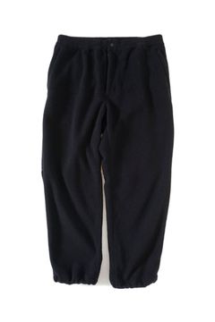 POLARTEC®︎ FLEECE PANTS/BLACK