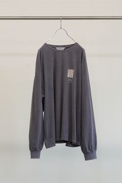 LOGO LS T-SHIRT | PURPLE | カットソー
