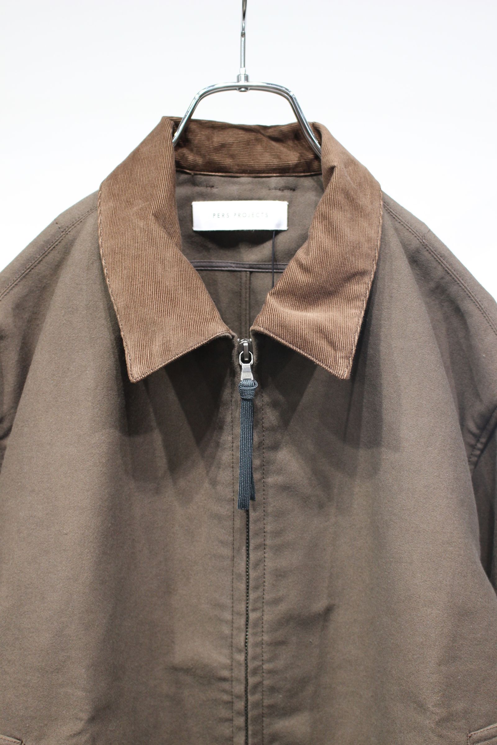 JENS SHORT BLOUSON "moleskin" | KHAKI | ブルゾン