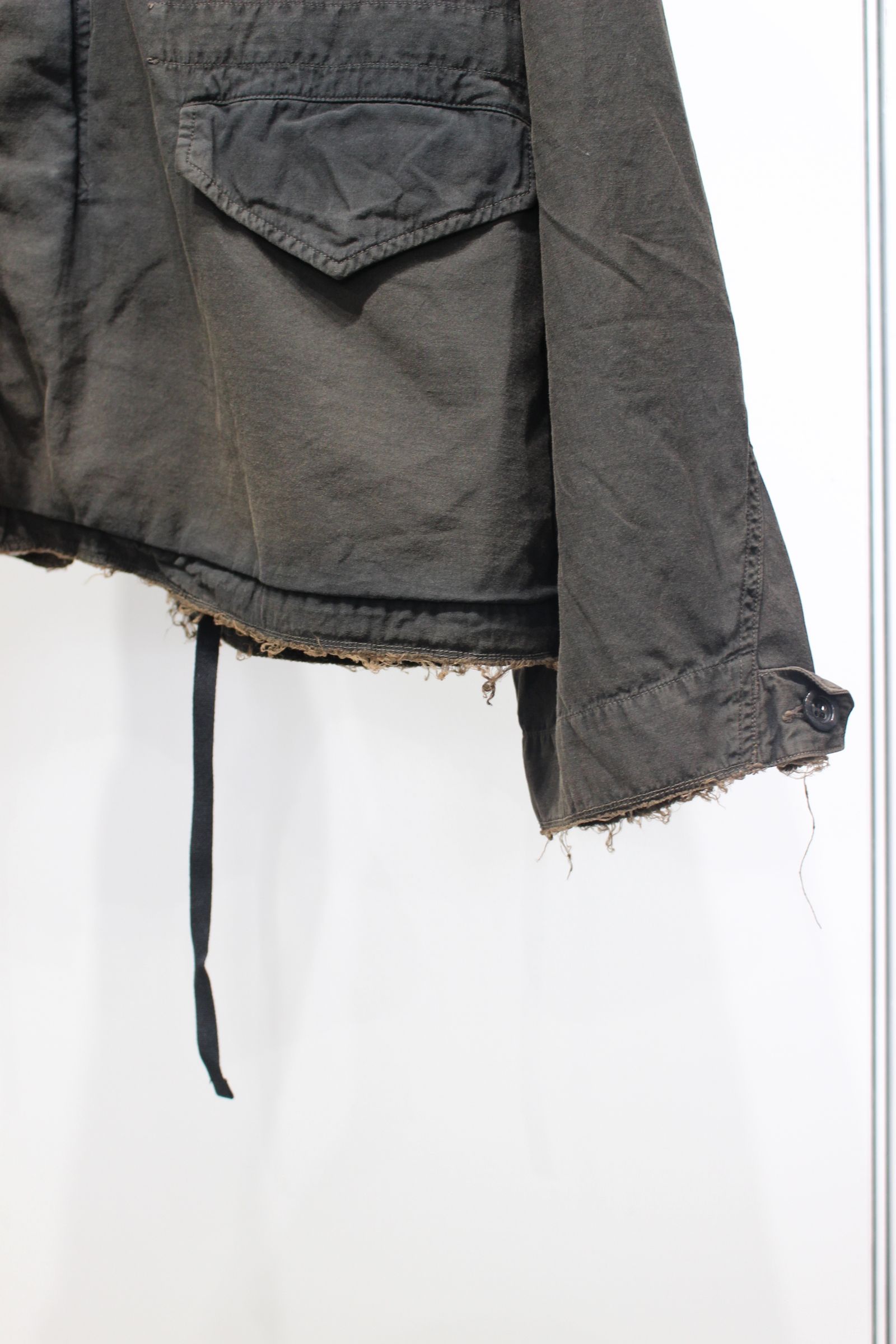 AGING FIELD JACKET | BLACK | フィールドジャケット