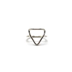 U518 " THIN TRIANGLE " RING | SILVER925 | リング