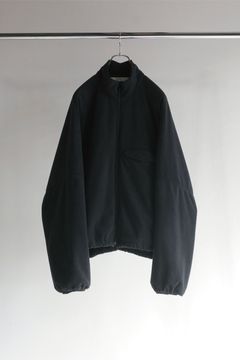 FLEECE SWITCHING JACKET | BLACK | フリース