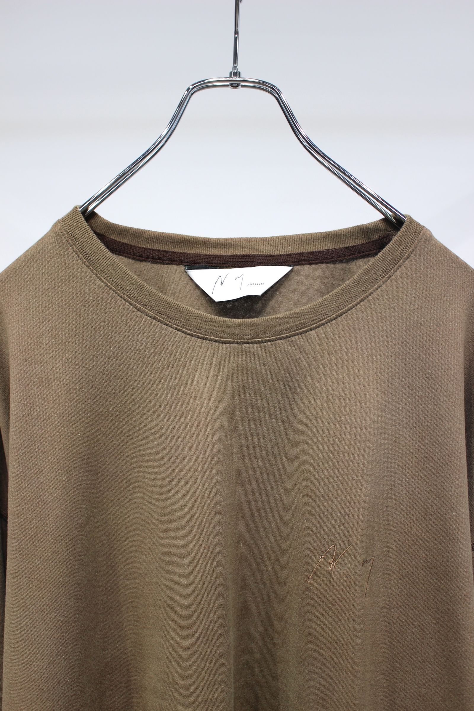 UNEVENNESS type-U LS T-SHIRT | BROWN | カットソー