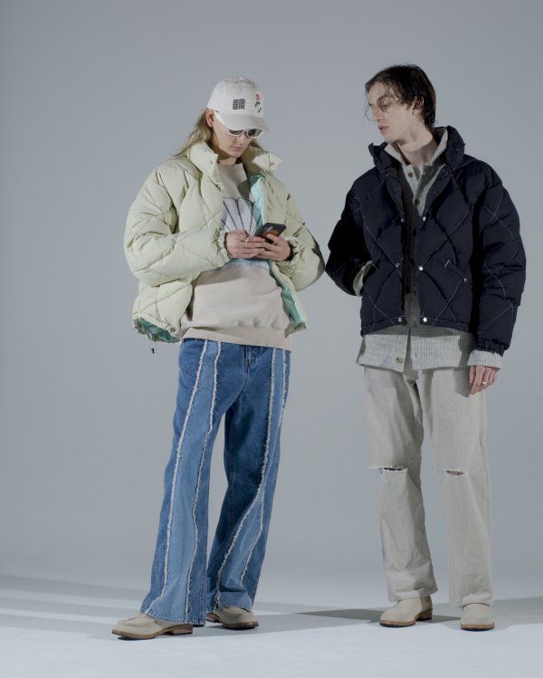 SWITCHING OVER DENIM PANTS/INDIGO